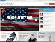 Tablet Screenshot of dev.gigagolf.com