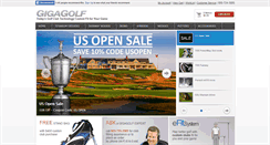 Desktop Screenshot of gigagolf.com